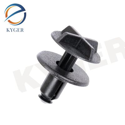 購入 LR024316 オートファスナー プラスチック製のカークリップ バッテリーカバーパネルクリップ ブラックナイロン・ファスナー For Range Rover EVOQUE 2012 - 2018 L538 オンライン製造