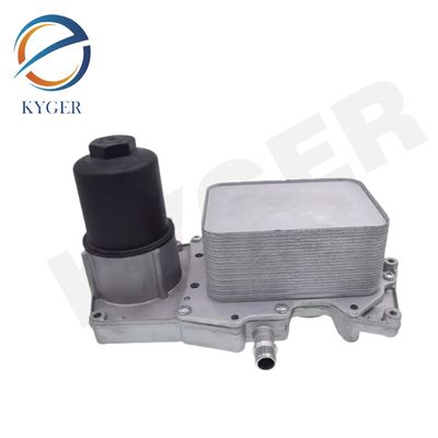 購入 KYGER 高品質エンジンオイルクーラー アルミラジエーター AL3Q6B624-DB ランドローバーランジェローバー448DT 2013- LR022895 オンライン製造