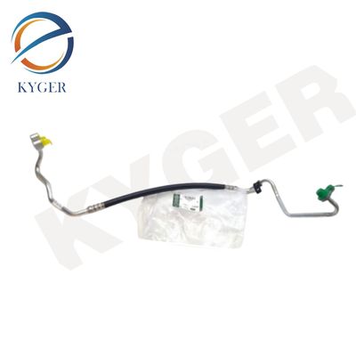 KYGER C2Z24724 冷却システム A/C コンプレッサー アウトレット エアコン ホース リッター 超充電 ジャガー XF 2009 - 2015 X250