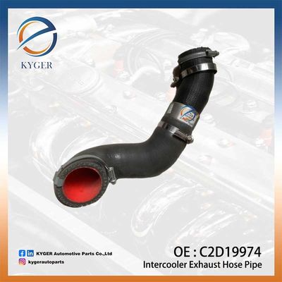 冷却システム インタークーラー エグゼストホースパイプ フィット C2D19974 C2D51924 C2D48909 C2D38491 Jaguar XJ (X351)
